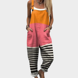 Sommerfeld | Leinen-Jumpsuit mit Blumenmuster