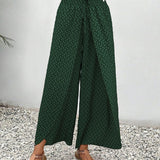 Sommerfeld | Lisette Hose mit weitem Bein und geometrischem Druck
