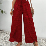 Sommerfeld | Lisette Hose mit weitem Bein und geometrischem Druck