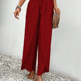 Sommerfeld | Lisette Hose mit weitem Bein und geometrischem Druck