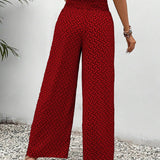 Sommerfeld | Lisette Hose mit weitem Bein und geometrischem Druck