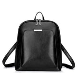 Klassischer Rucksack mit Doppelreißverschluss - elegantes Design