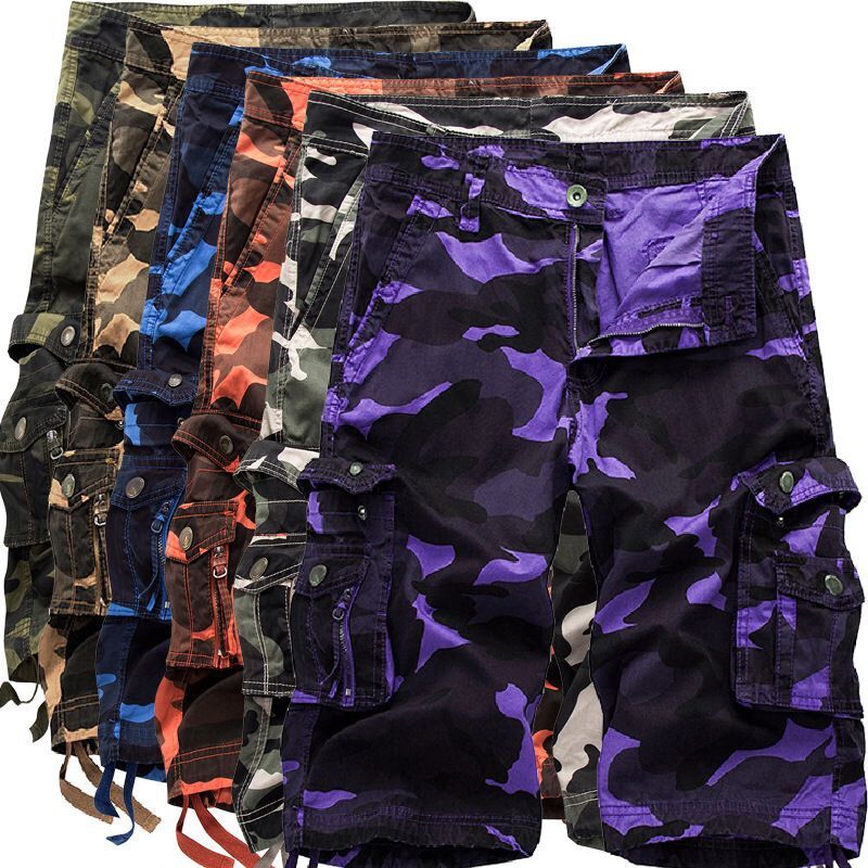 Sommerfeld | Outdoor Tarnmuster Cargo Shorts (1 kaufen, 1 GRATIS dazu)