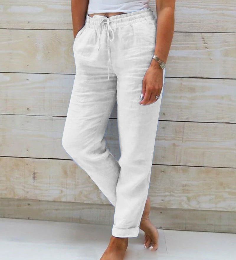 Sommerfeld | Atmungsaktive Leinenhose für Damen (1 Kaufen, 1 GRATIS dazu)