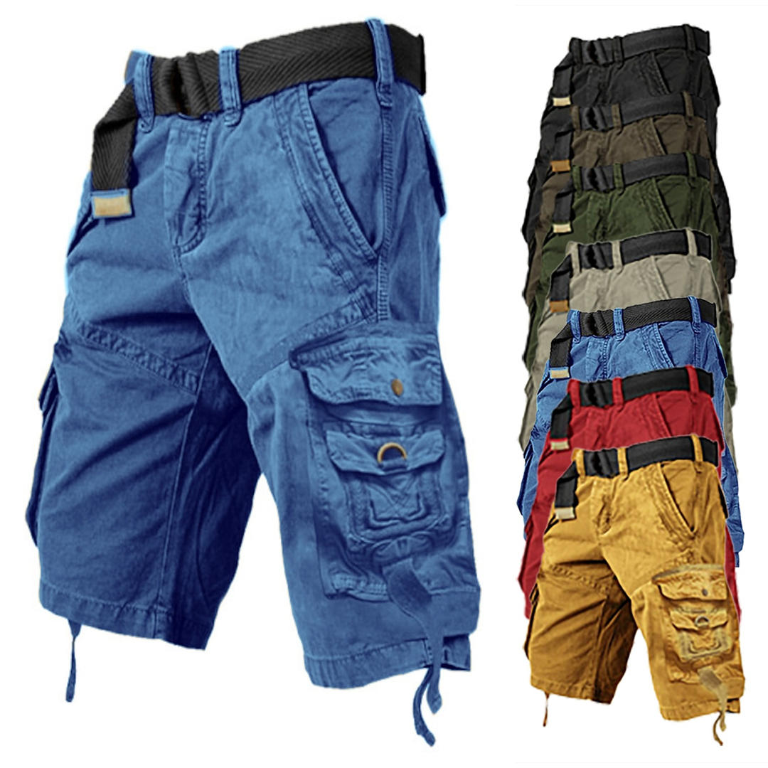 Herren Cargo-Shorts mit mehreren Taschen – Jetzt 2 Stück kaufen und heute kostenlosen Versand erhalten!