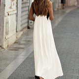 Salve™ - Elegantes Kleid mit Kontrastfarbe