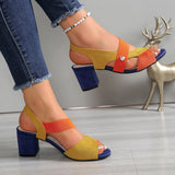 Sommerfeld™ | Komfortable High-Heels mit Kreuzriemen