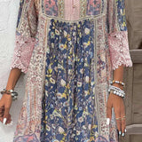 Orla™ – Boho-Chic Gemustertes Kleid