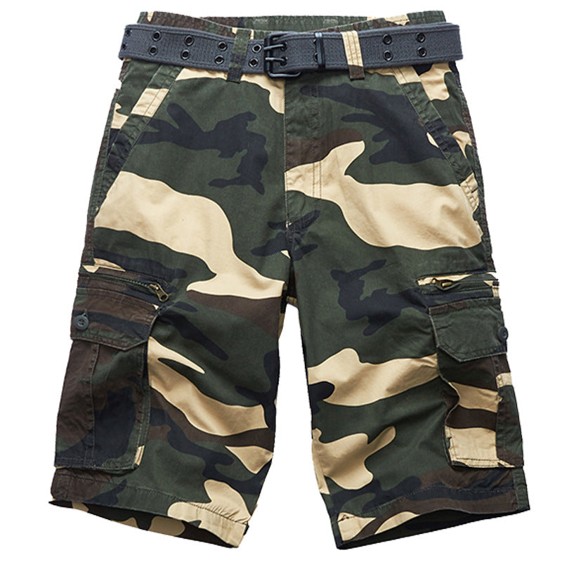 Sommerfeld | Lässige Strand CamouflageBaumwollshorts für Herren (1 kaufen, 1 GRATIS dazu)