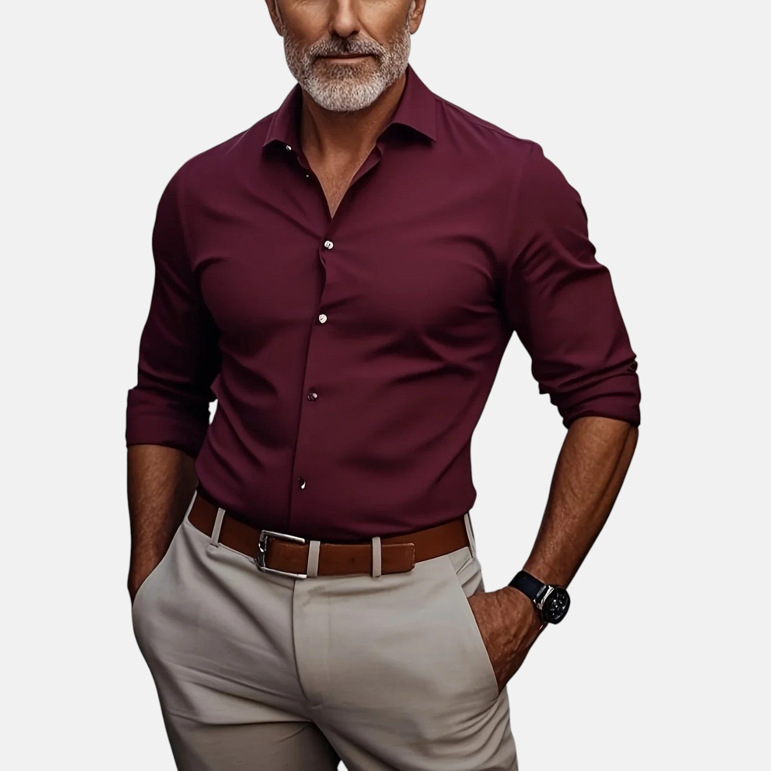Sommerfeld | Herren Slim Fit Business Hemd mit Knitterfrei