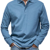 Sommerfeld | Langarm-Poloshirt für Herren (1 kaufen – 1 GRATIS dazu)