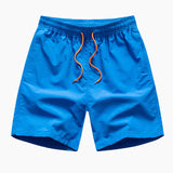 Hemd mit Blumenpflanzenmuster und Knopfleiste sowie Shorts zum Schwimmen