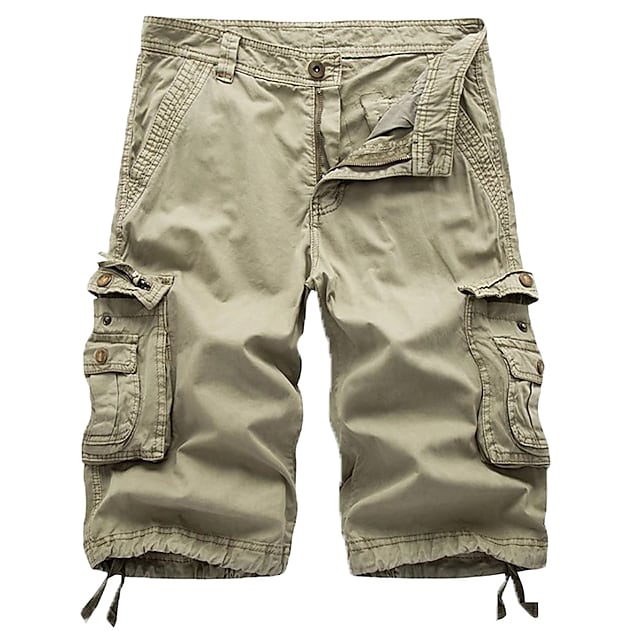 Crestsport Herren Cargo-Shorts aus Twill mit Mehrfachtaschen