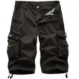 Crestsport Herren Cargo-Shorts aus Twill mit Mehrfachtaschen