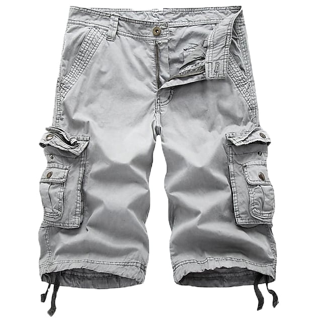Crestsport Herren Cargo-Shorts aus Twill mit Mehrfachtaschen