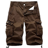 Crestsport Herren Cargo-Shorts aus Twill mit Mehrfachtaschen
