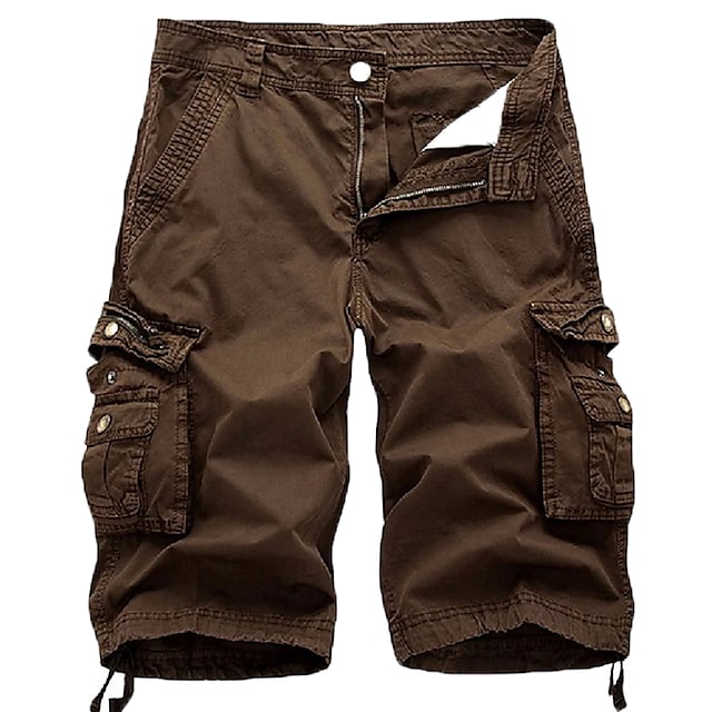 Crestsport Herren Cargo-Shorts aus Twill mit Mehrfachtaschen