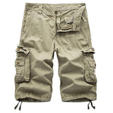 Crestsport Herren Cargo-Shorts aus Twill mit Mehrfachtaschen
