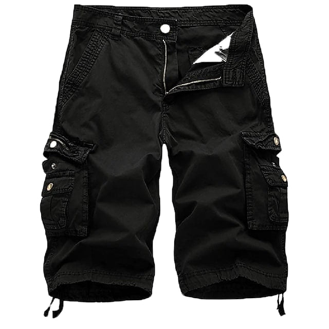 Crestsport Herren Cargo-Shorts aus Twill mit Mehrfachtaschen