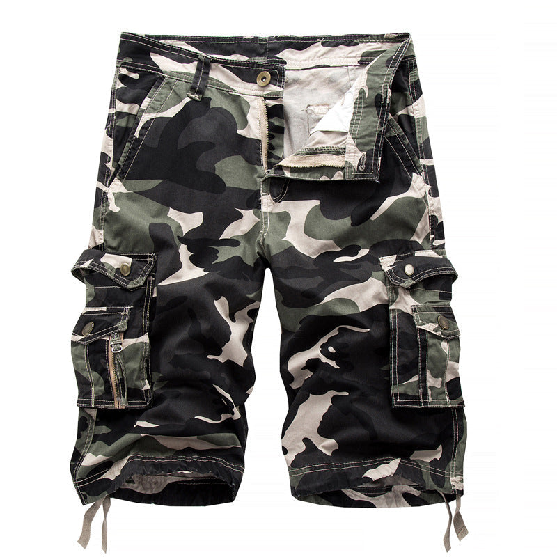 Sommerfeld | Herren Camouflage-Cargoshorts (1 kaufen, 1 GRATIS dazu)