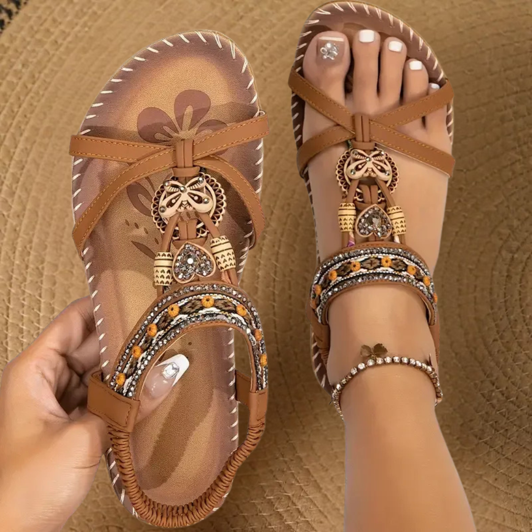 Sommerfeld | Damen Sandalen im Ibiza-Stil