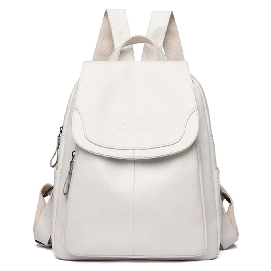 Eda | Anti-Diebstahl-Rucksack aus Leder