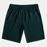 Muscle Fit geripptes Hemd mit Knopfleiste & Shorts