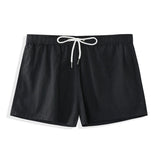 Flamingo Tropischer Print Hemden mit Knöpfen & kurze Schwimmshorts