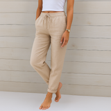 Sommerfeld | Leinen-Stretchhose für Damen (1 Kaufen, 1 GRATIS dazu)