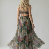 Charlotte | Weiches Wickel-Maxikleid