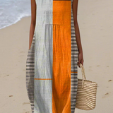 May™ Colorblock-Midikleid