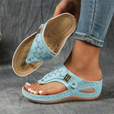 Élodie - Keil-Zehensandalen für Dame