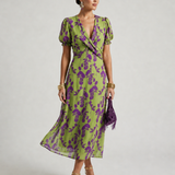 Michaela | Midikleid mit Blumenmuster