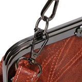 Vintage Kuss-Schloss Handtasche