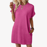 Ivay™ – Minimalistisches Sommerkleid mit Rundhalsausschnitt