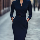 Vistara™ - Moderne Kleid mit Gürtel