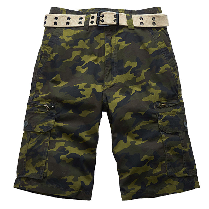 Sommerfeld | Lässige Strand CamouflageBaumwollshorts für Herren (1 kaufen, 1 GRATIS dazu)