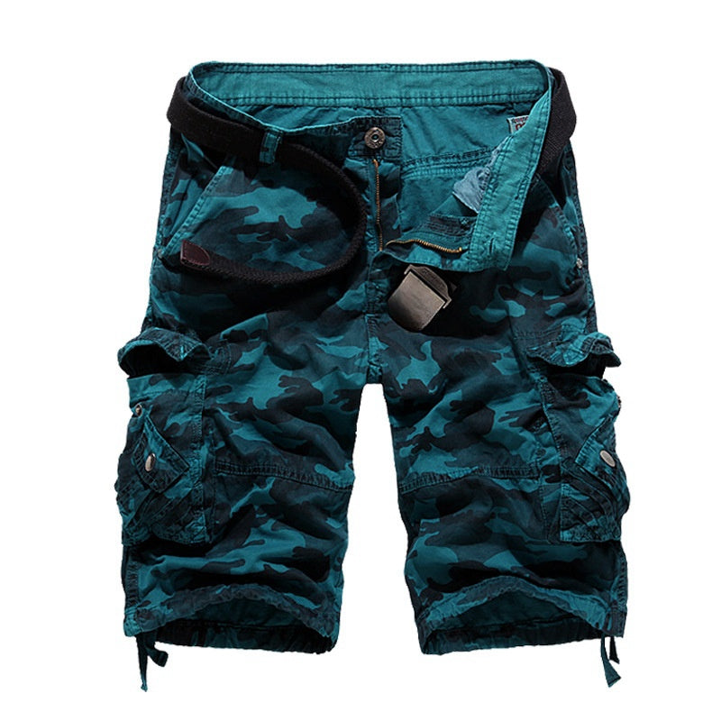 Sommerfeld | Herren Outdoor-Camouflage-Cargoshorts (1 kaufen, 1 GRATIS dazu)