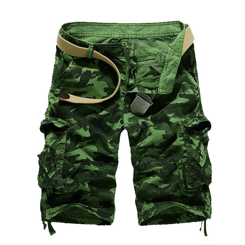 Sommerfeld | Herren Outdoor-Camouflage-Cargoshorts (1 kaufen, 1 GRATIS dazu)