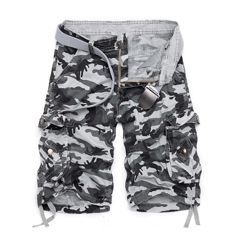 Sommerfeld | Herren Outdoor-Camouflage-Cargoshorts (1 kaufen, 1 GRATIS dazu)