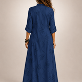 Merle | Bauchkaschierendes Blumen-Sommerkleid