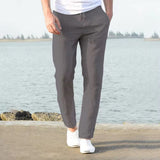 Sommerfeld™ | Herren Freizeithose mit elastischem Bund – Bequeme und stilvolle Stoffhose für Alltag und Urlaub