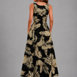 Franziska | Boho-Halterneck Midi-Kleid