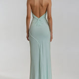Sommerfeld | Halter Maxikleid
