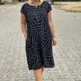 Alie™ - Sommerkleid mit Rundhalsausschnitt