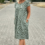 Alie™ - Sommerkleid mit Rundhalsausschnitt