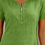 Sommerfeld | Leinenkleid in A-Linie