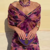 Lady™ - Elegantes Maxikleid für festliche Anlässe mit V-Ausschnitt