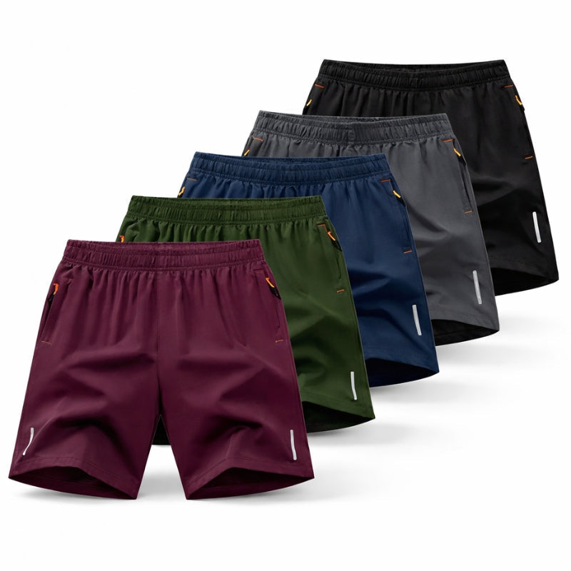 Sommerfeld | Leichte Sport-Shorts für Herren (5er-Set)