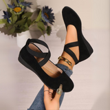 Sommerfeld | Ballerinas mit Keilabsatz
